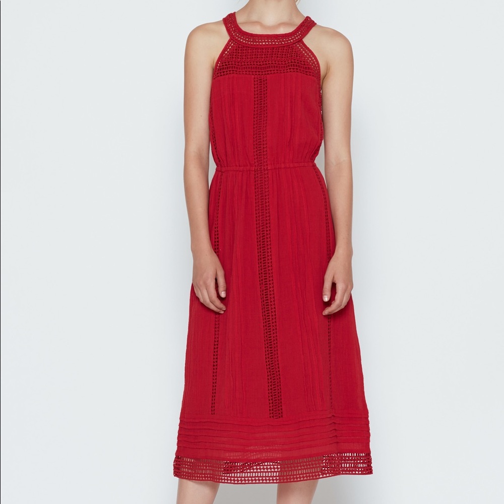 BNWOT $328 Joie Women's Red Dance Dress